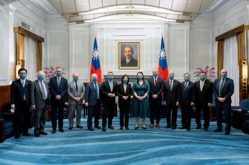 Image for UK parliament committee chair says she talked defence cooperation on Taiwan trip