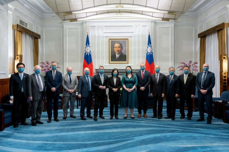 British lawmakers meet Taiwan President Tsai Ing-wen to discuss defense cooperation - Global Banking & Finance Review