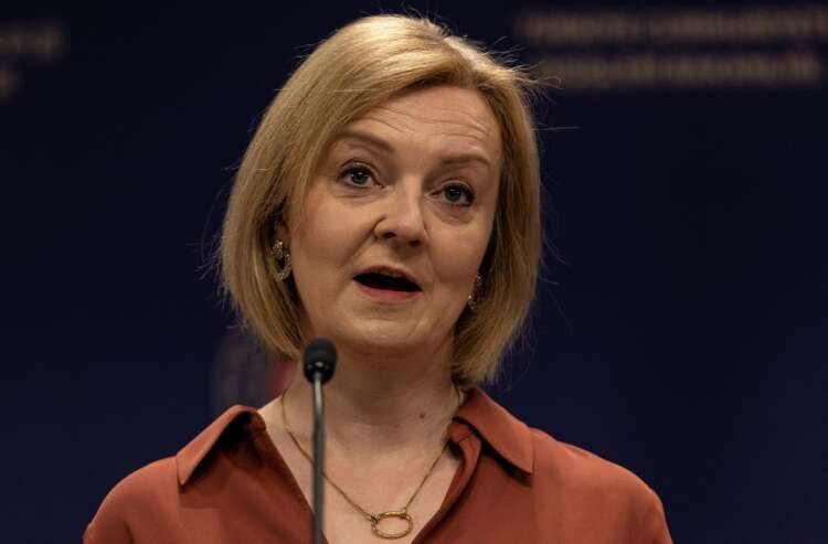 British Foreign Secretary Liz Truss speaking at a press conference - Global Banking & Finance Review