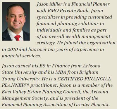 Jason Miller is a Financial Planner with BMO Private Bank