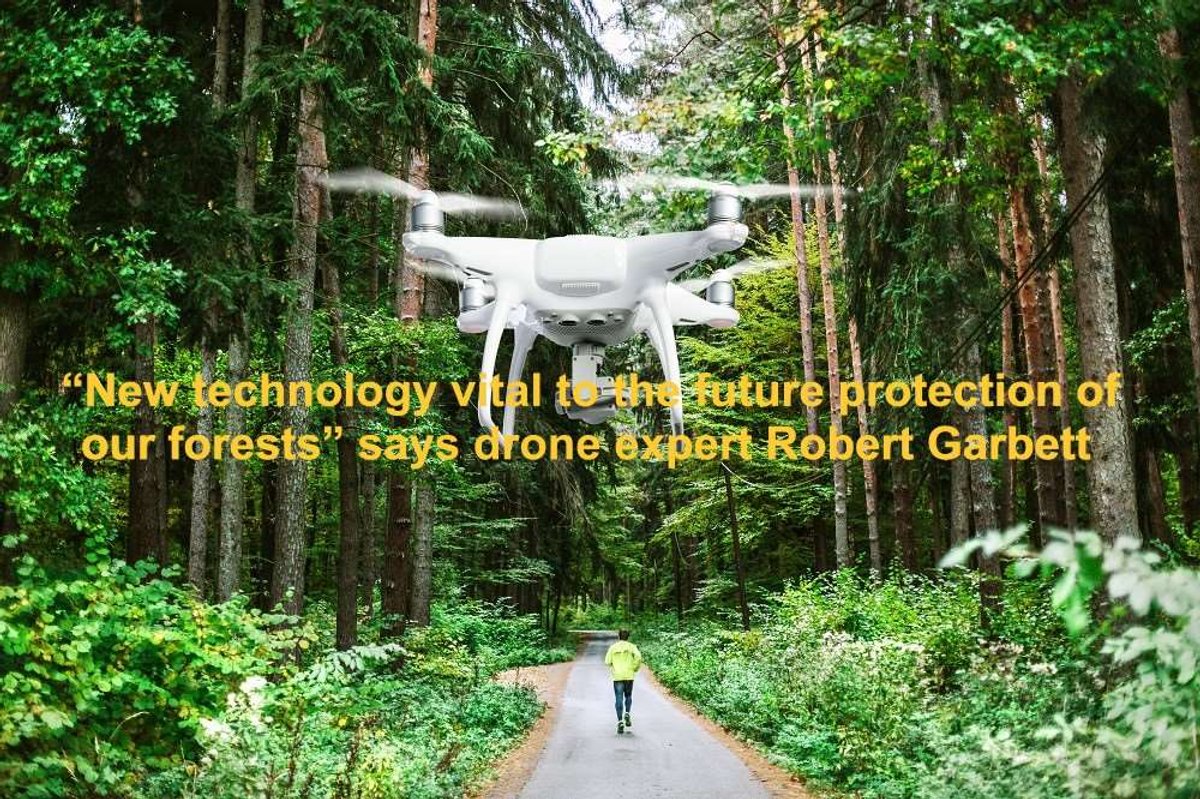 Drone technology aiding forest protection against climate change - Global Banking & Finance Review