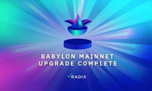 Radix Babylon Upgrade logo symbolizing new era in Web3 development - Global Banking & Finance Review