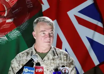 Image for U.S offers further air support to Afghan troops amid Taliban offensive