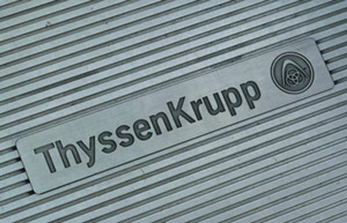 Thyssenkrupp Marine Systems logo with maritime background - Global Banking & Finance Review