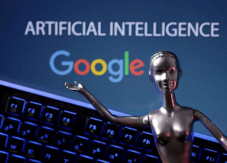 Google logo alongside AI keywords, highlighting EU AI pact discussions - Global Banking & Finance Review