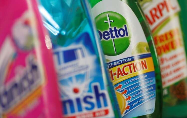 Reckitt Benckiser products on display, showcasing price hikes and sales growth - Global Banking & Finance Review