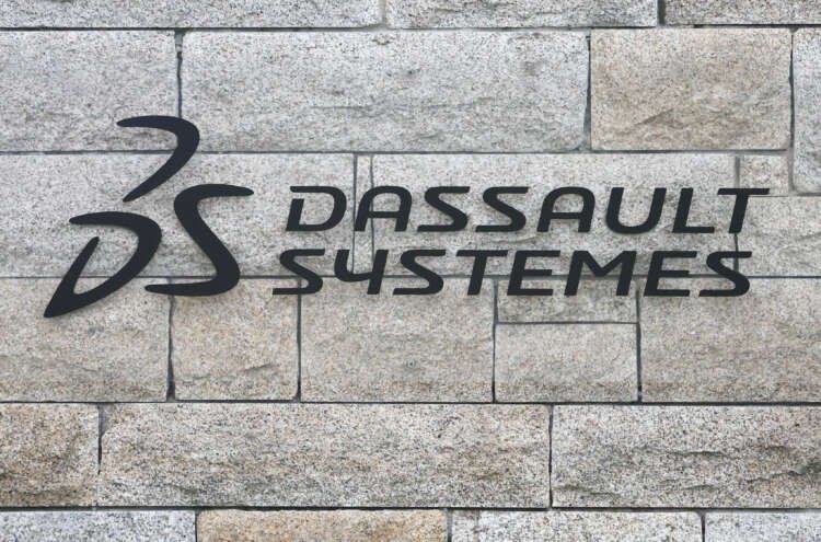 Dassault Systemes logo reflecting stock market downturn amid reduced license growth - Global Banking & Finance Review