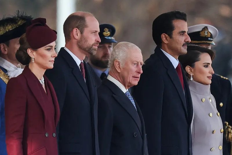 Image for King Charles welcomes Qatar’s emir as state visit begins