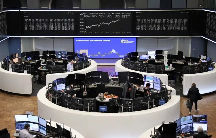 Stock market chart indicating record peaks fueled by stimulus hopes - Global Banking & Finance Review