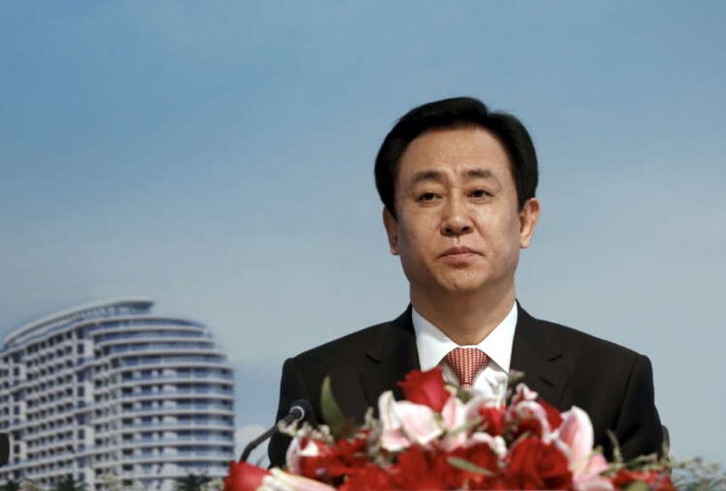 Image for China’s Evergrande chairman seeks to reassure investors, shares surge