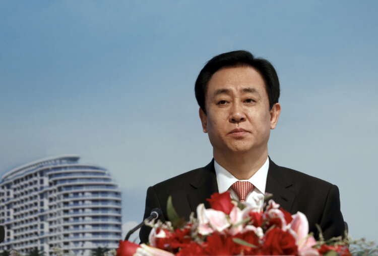 Image for China’s Evergrande chairman seeks to reassure investors, shares surge