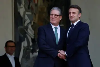 Image for France's Macron, UK's Starmer to visit Washington amid Ukraine talks, US official says