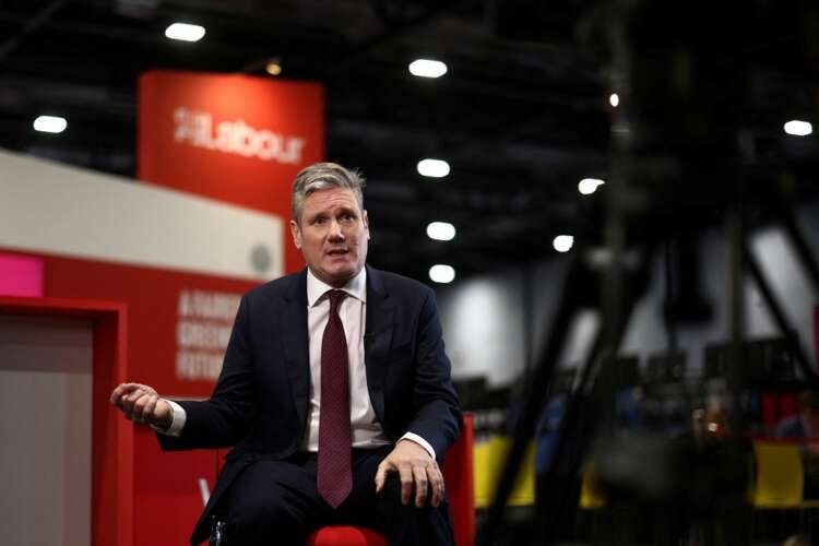 Image for Labour senses power amid UK financial turmoil, but work to be done