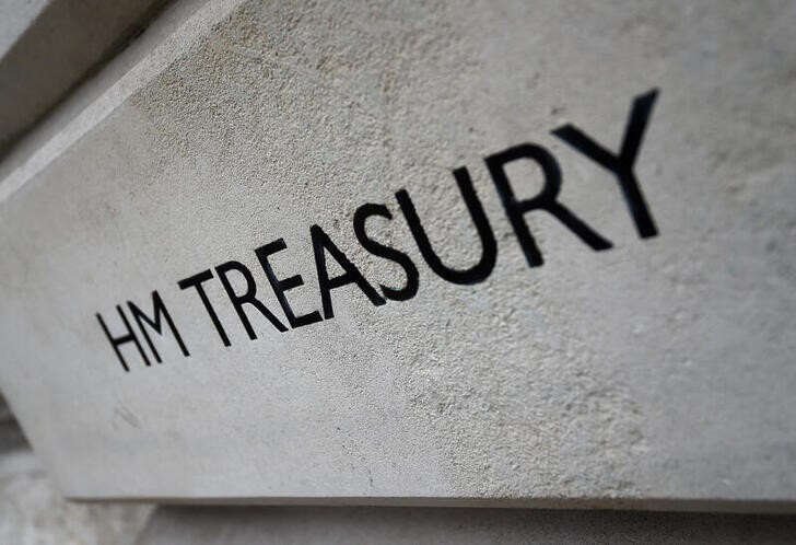 Exterior view of HM Treasury building, reflecting UK's budget deficit amid high inflation - Global Banking & Finance Review