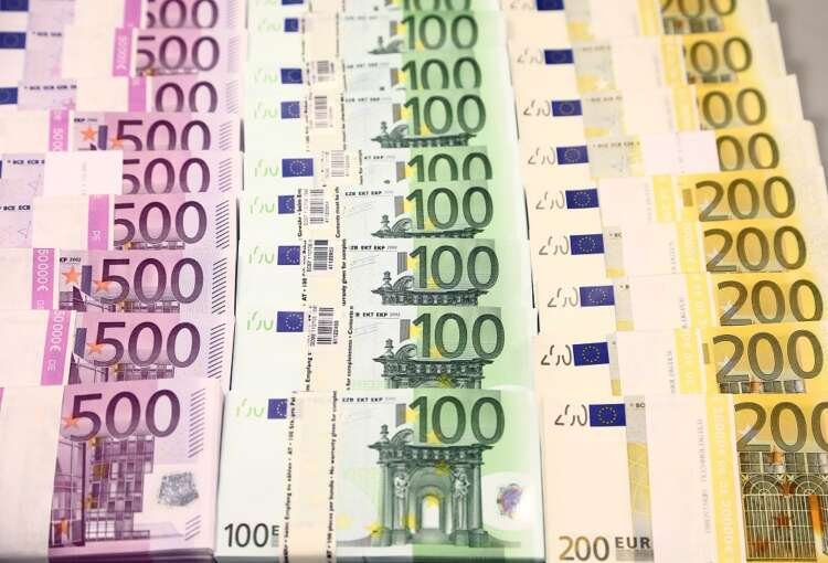 Euro currency bills displayed at the Croatian National Bank amid economic uncertainty - Global Banking & Finance Review
