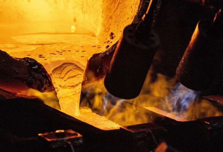 Gold being processed at Argor-Heraeus smelter, related to Swiss gold imports from Russia - Global Banking & Finance Review