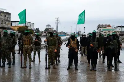 Image for Hamas says Israel's claim on hostages' handover ceremony is pretext to evade its obligations