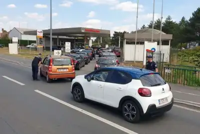 Image for Belgian motorists beat fuel inflation with cross-border trips to France