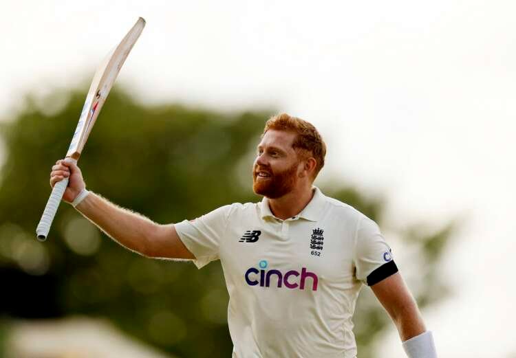 Jonny Bairstow celebrates his century during England's match against West Indies - Global Banking & Finance Review