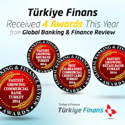 Image for GLOBAL BANKING & FINANCE REVIEW RECOGNISES TÜRKIYE FINANS KATILIM BANKASI