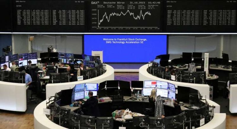 Image for European shares edge up on retail, healthcare boost; Fed decision eyed