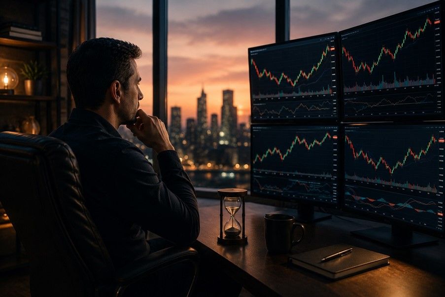 Image for The Trading Advantage Hidden in Patience: Why Waiting Is Becoming a Competitive Edge