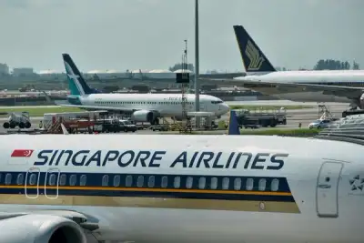 Image for Singapore Airlines reports record quarterly revenue