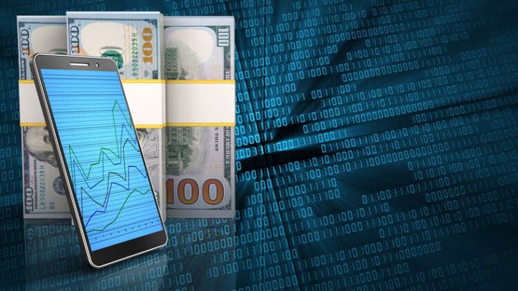 A digital banking interface showcasing mobile apps and data storage solutions - Global Banking & Finance Review