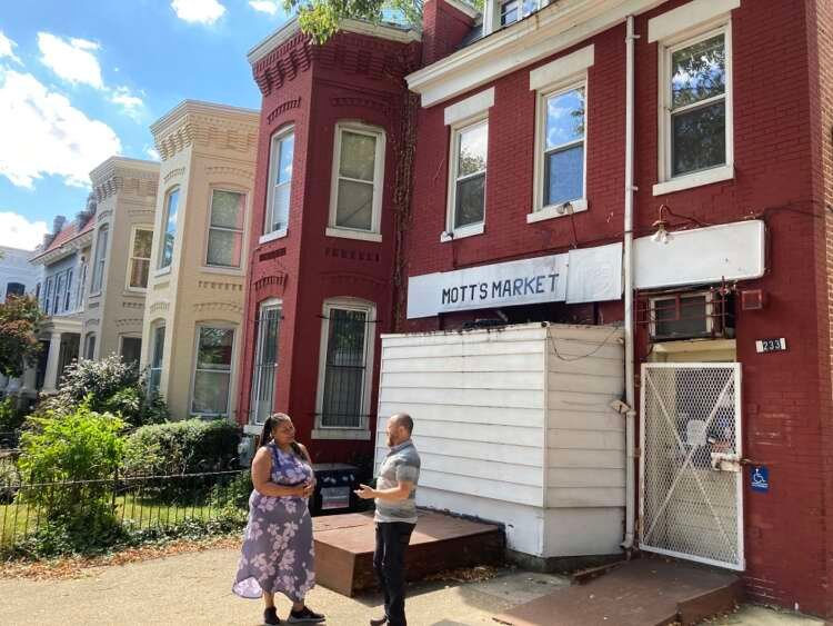 Christine Campbell and Michael Skinner discuss crowdfunded property near Mott's Market in Washington D.C. - Global Banking & Finance Review