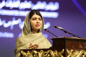 Malala Yousafzai speaking at a summit on girls' education, advocating against gender apartheid - Global Banking & Finance Review