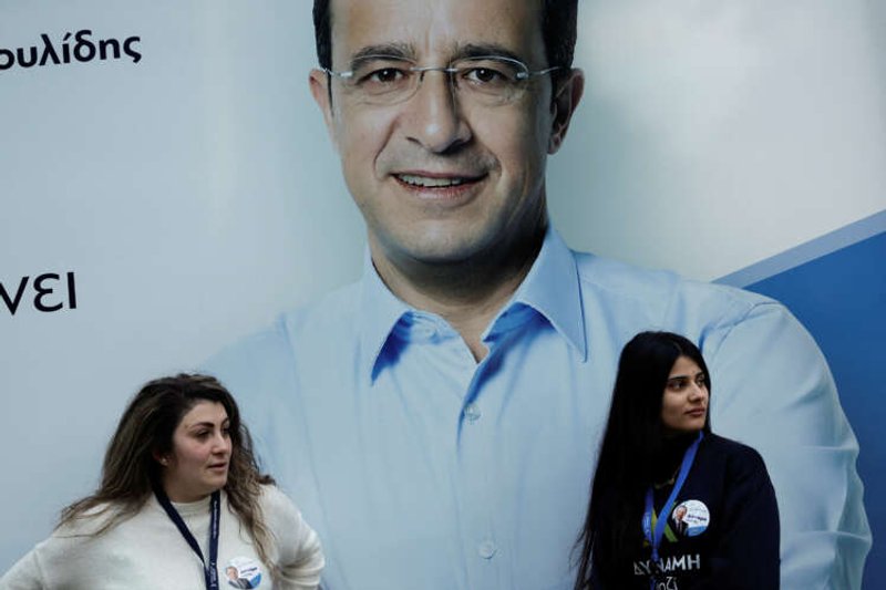 Image for Cypriot diplomats face off in cliffhanger presidential vote