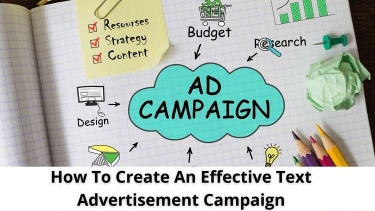 Illustration of a text advertisement campaign strategy - Global Banking & Finance Review