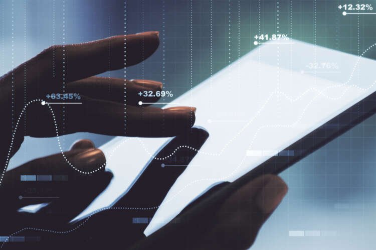 Abstract concept of algorithmic bias in finance with digital analytics - Global Banking & Finance Review