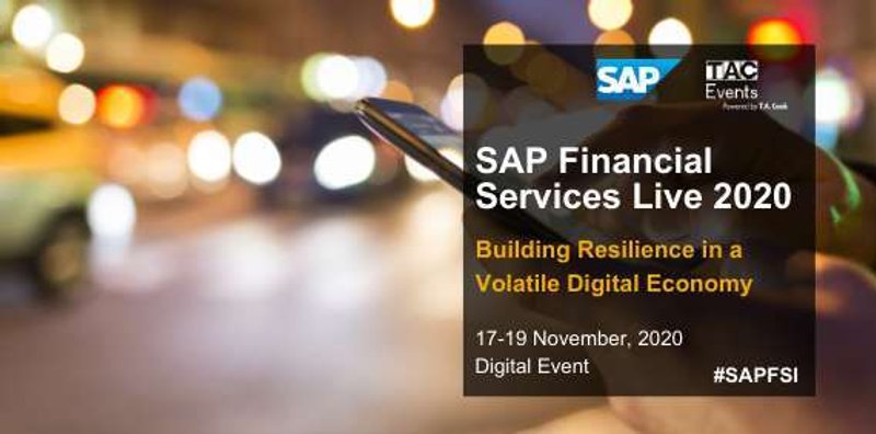 Image for Keynotes Announced: SAP Financial Services Live 2020