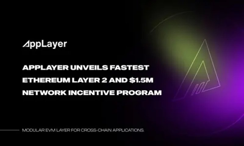 Image for AppLayer Unveils Fastest EVM Network and $1.5M Network Incentive Program