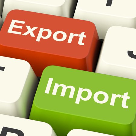 export and import keys show