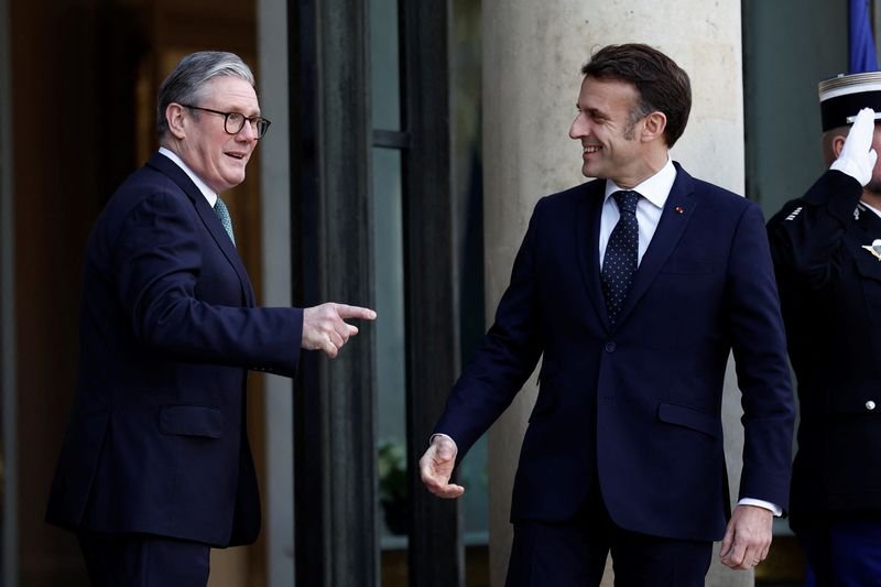 Image for French President Macron and UK Prime Minister Starmer to meet Trump next week