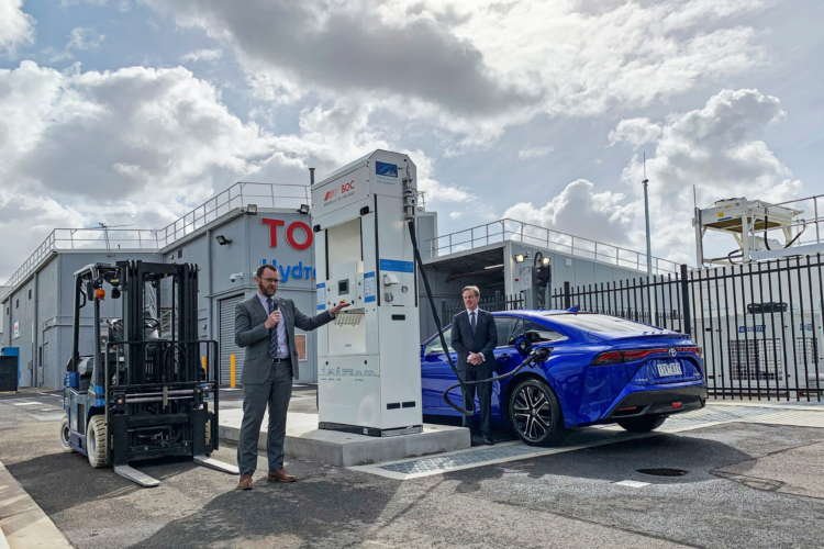 Image for Toyota presses Australia to promote roll-out of hydrogen fuel stations