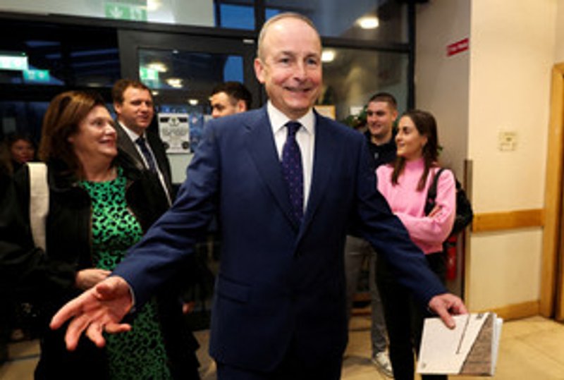 Image for Micheal Martin to return as Irish prime minister under coalition deal
