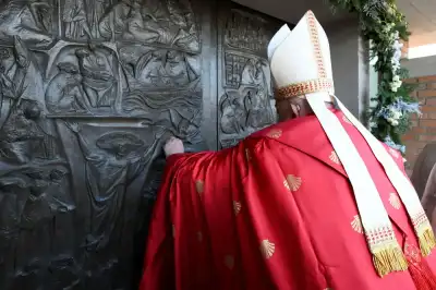 Image for Pope opens special ‘Holy Door’ for Catholic Jubilee at Rome prison