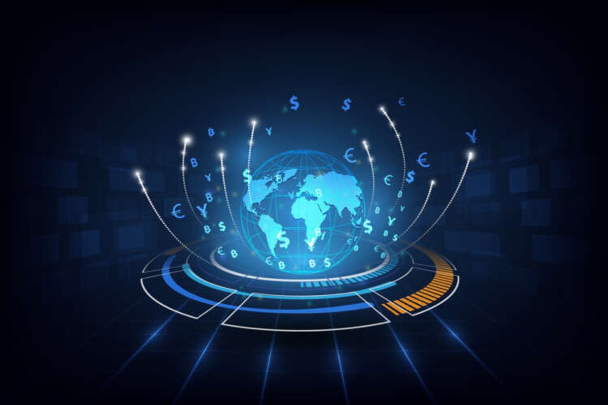 Illustration of global currency exchange and international bank transfers - Global Banking & Finance Review