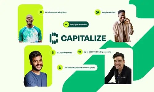 Image for Capitalize Announcing Prop Trading with One-Step Evaluation Program for Aspiring Traders