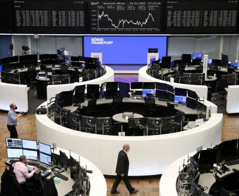 Image for European shares struggle for direction as crisis in Ukraine deepens