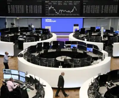 Image for European shares struggle for direction as crisis in Ukraine deepens