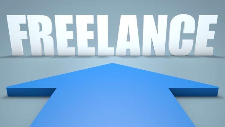 Freelancer working remotely on a laptop, illustrating the growth of freelancing post-pandemic - Global Banking & Finance Review