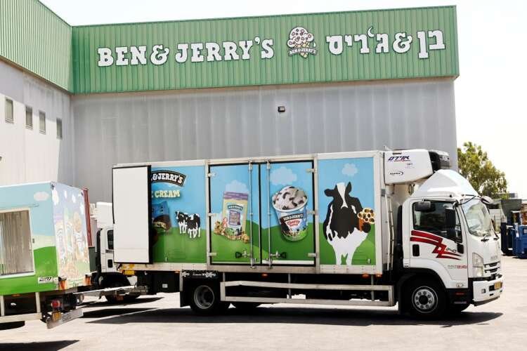 Ben & Jerry's ice-cream truck outside factory in Israel amidst political tensions - Global Banking & Finance Review