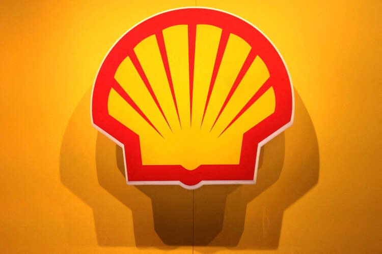 Logo of Shell at the LNG 2023 event, highlighting the company's role in Venezuela's gas investment - Global Banking & Finance Review