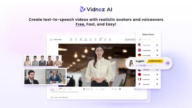 Image for Unlock Business Growth with Vidnoz AI's Powerful Video Tools