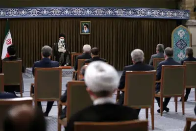 Image for Iran’s Khamenei blames ‘cowardly’ U.S. for pause in nuclear talks