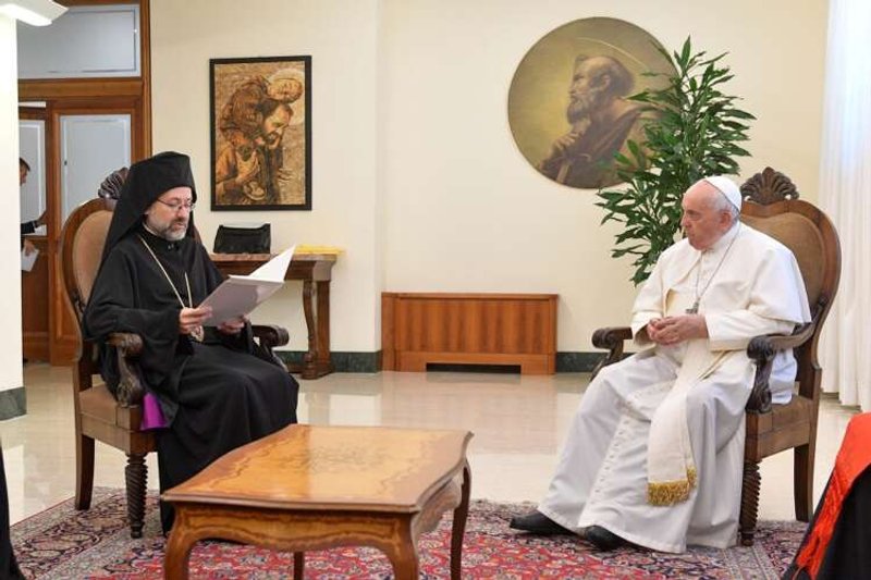 Image for Pope implicitly accuses Russia of aggression, imperialism in Ukraine